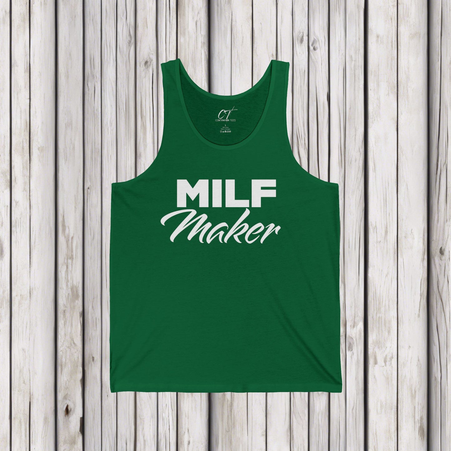 MILF Maker, Men's Tank, Mischievous Apparel, Sarcastic Shirt, Smartass Shirt, Adult Humor Shirt, Funny shirt, Funny Gift, Humorous Shirt