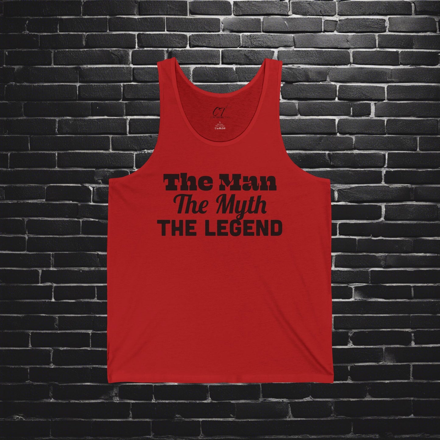 The Man The Myth The Legend, Fathers Day gift, Gift for Dad, Gift for Husband, Mens Tank Top, Funny shirt, Funny Gift, Humorous Shirt