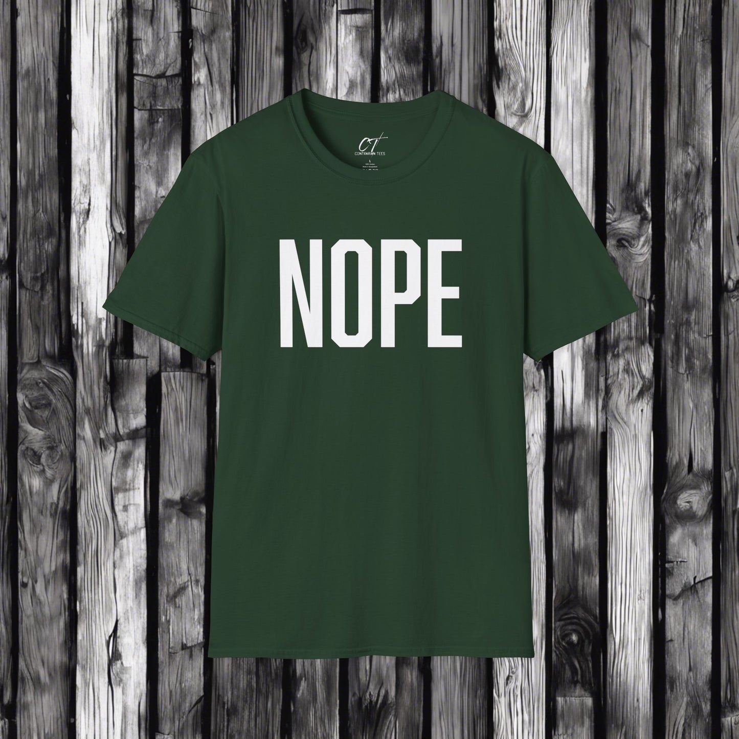 Nope, Sarcastic Shirt, Smartass Shirt, Adult Humor Shirt, Funny shirt, Funny Gift, Humorous Shirt
