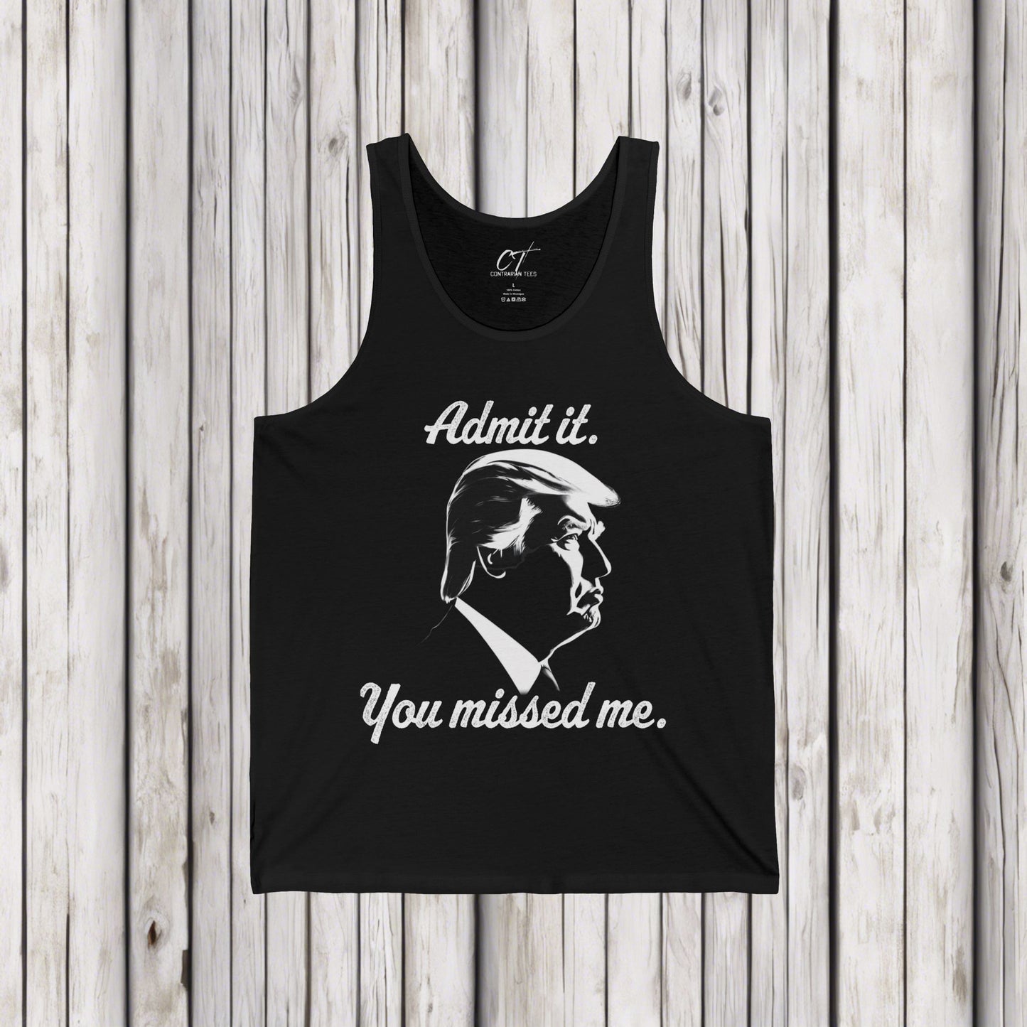 Trump Shirt, Admit it, you missed me, Mischievous, Sarcastic Shirt, Smartass Shirt, Funny shirt, Funny Gift, Humorous Shirt
