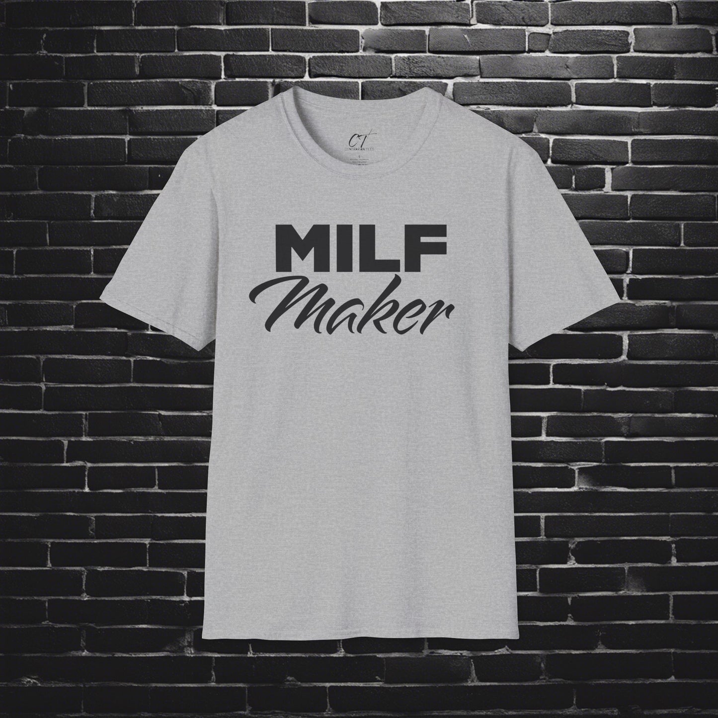 MILF Maker, Men's Tee, Mischievous Apparel, Sarcastic Shirt, Smartass Shirt, Adult Humor Shirt, Funny shirt, Funny Gift, Humorous Shirt