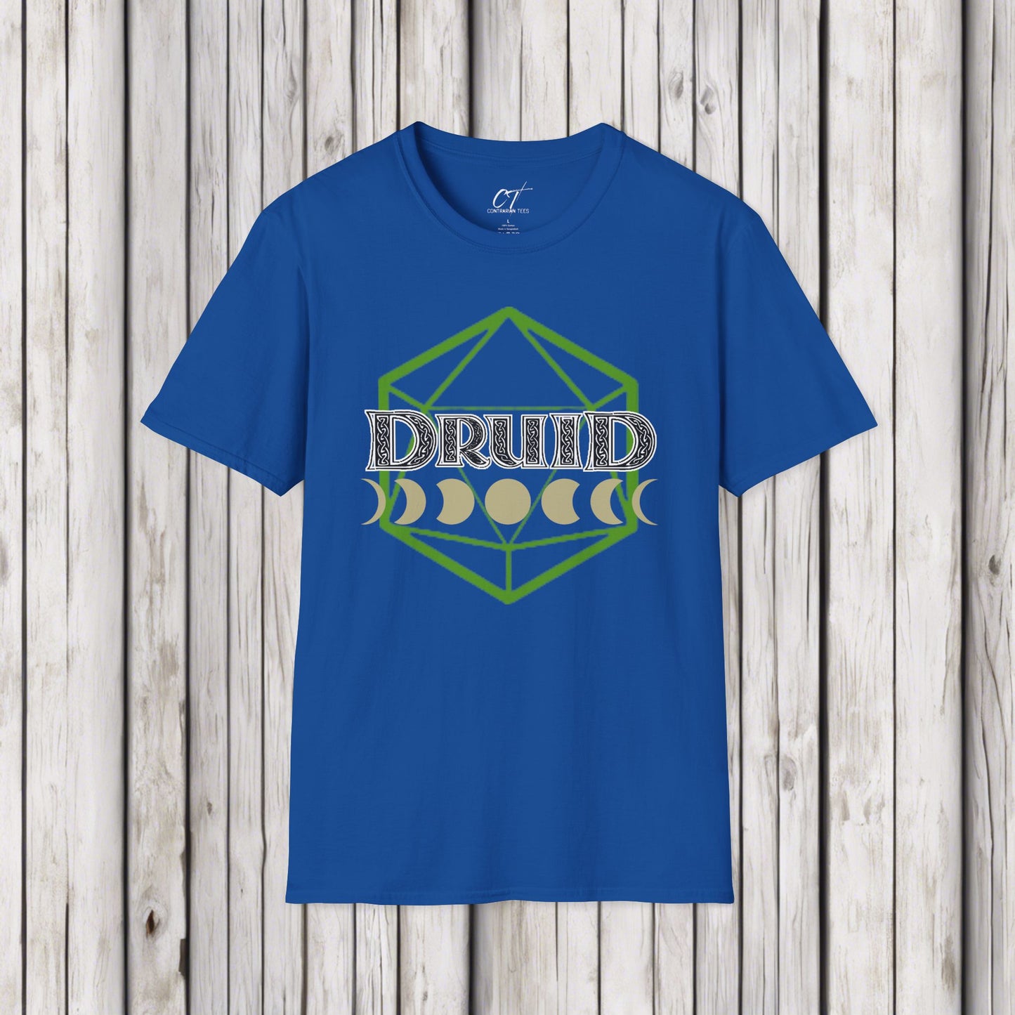 D&D Class Shirt, Druid, Dungeons and Dragons Tee, RPG Shirt, Fantasy Lover Gift, Geeky Top