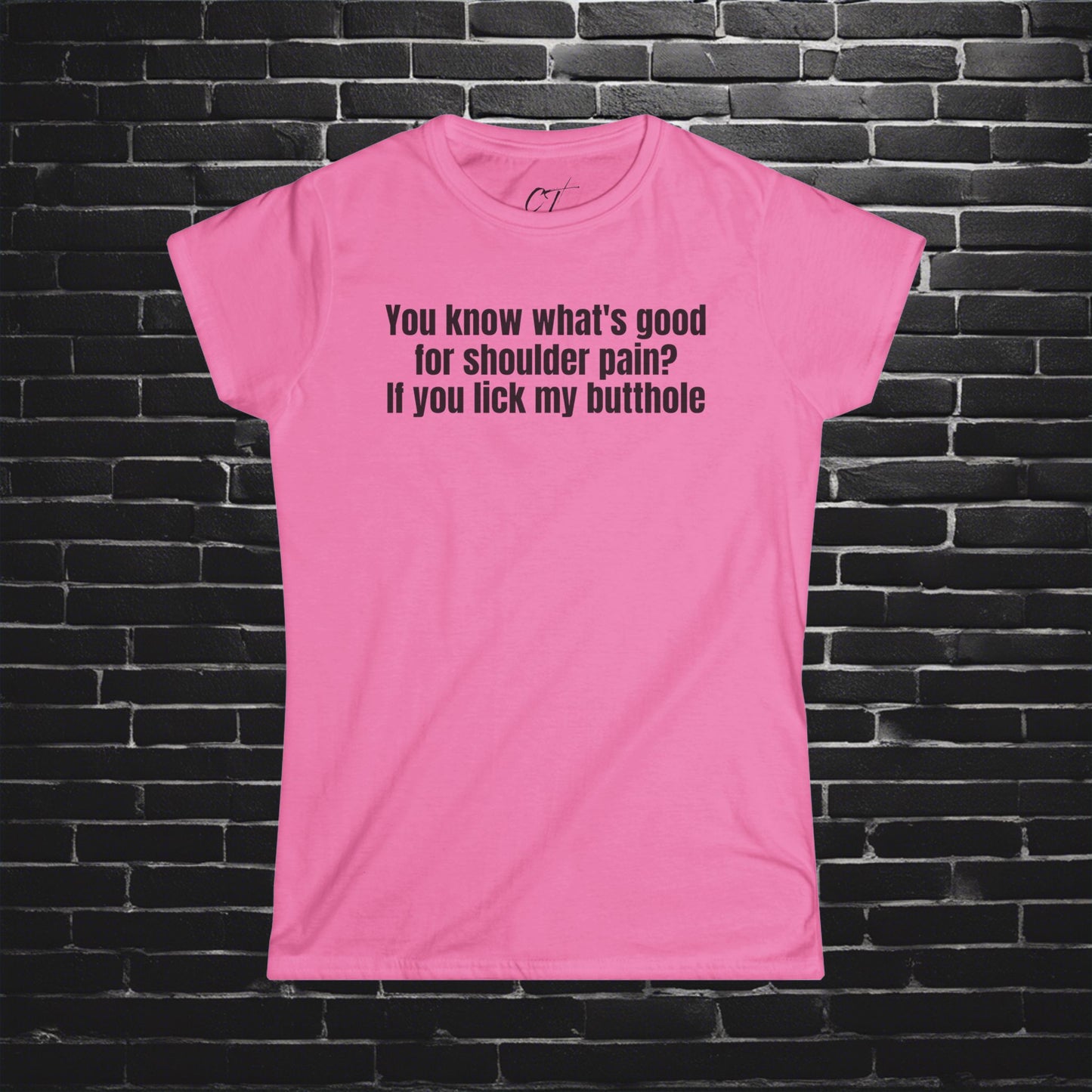 Step Brothers, You know what's good for shoulder pain?,  Movie Quotes, Will Ferrell, Laughs for Gatherings, Perfect for Casual Wear, Gift for Her, Adult Humor, Comedic Gift