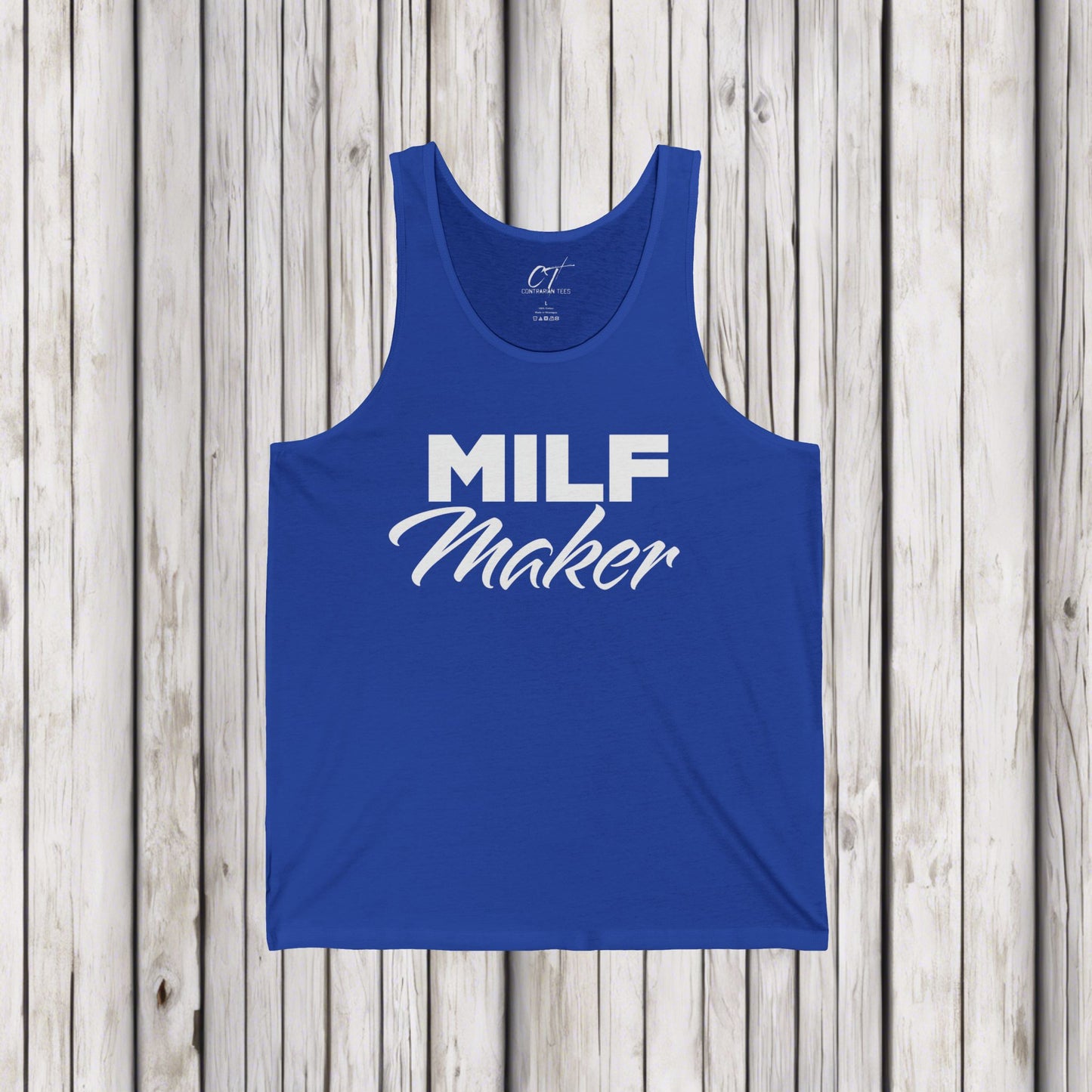 MILF Maker, Men's Tank, Mischievous Apparel, Sarcastic Shirt, Smartass Shirt, Adult Humor Shirt, Funny shirt, Funny Gift, Humorous Shirt