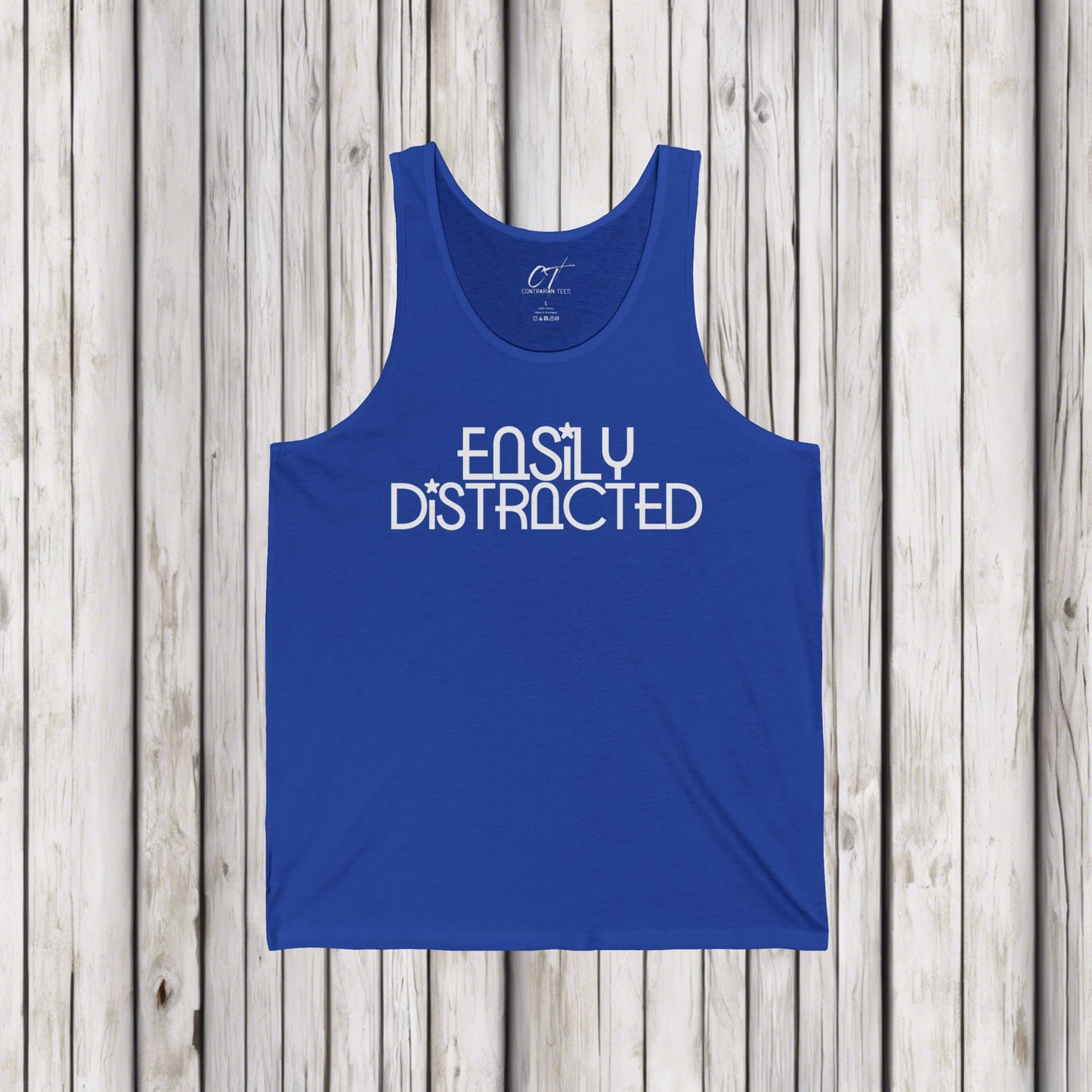 Easily Distracted, Whimsical Shirt, Mischievous, Sarcastic Shirt, Smartass Shirt, Adult Humor Shirt, Funny shirt, Funny Gift, Humorous Shirt