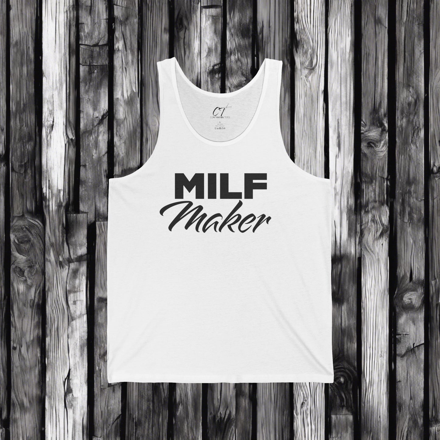 MILF Maker, Men's Tank, Mischievous Apparel, Sarcastic Shirt, Smartass Shirt, Adult Humor Shirt, Funny shirt, Funny Gift, Humorous Shirt