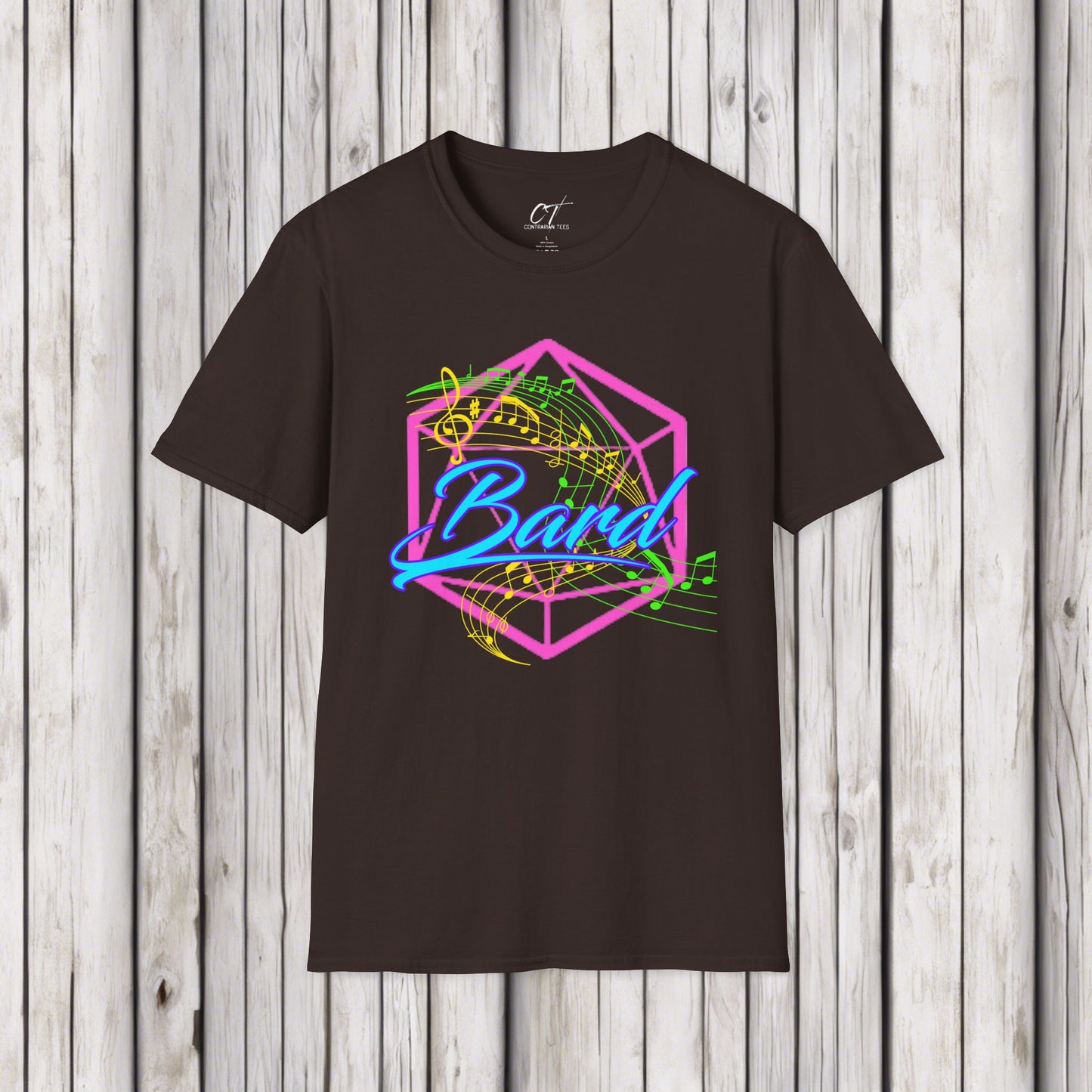 D&D Class Shirt, Bard, Gifts for Gamer, Dungeons and Dragons Shirt, Geeky Shirt, Gifts for Geeks, DnD Shirt, RPG Gamer Shirt