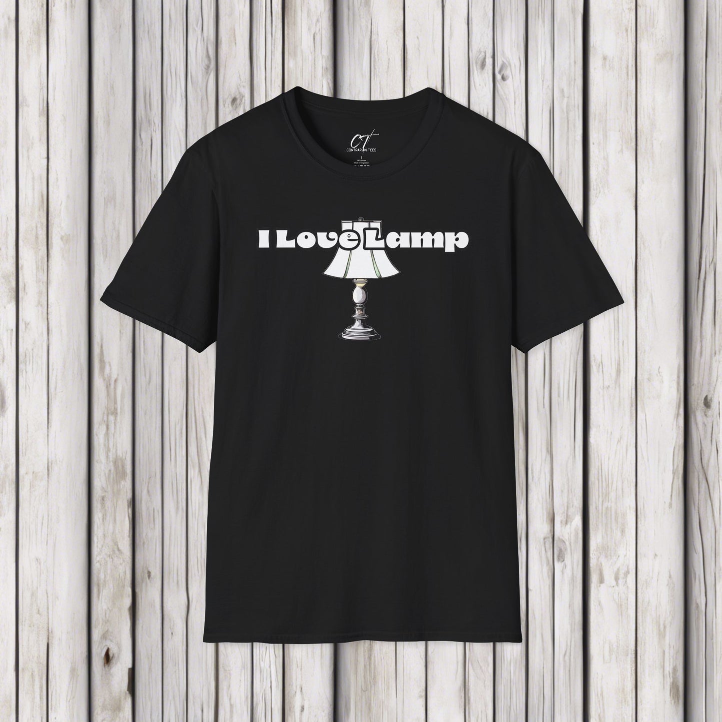 Anchor Man Shirt, I Love Lamp T-Shirt, Will Ferrell Fan, Funny Tee, Gift for Friends, Casual Wear, Humorous Gift, Movie Fan Shirt