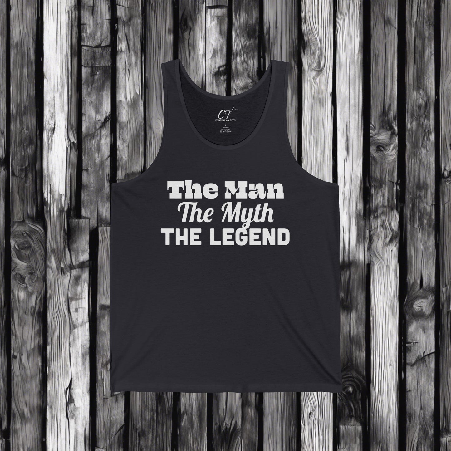 The Man The Myth The Legend, Fathers Day gift, Gift for Dad, Gift for Husband, Mens Tank Top, Funny shirt, Funny Gift, Humorous Shirt
