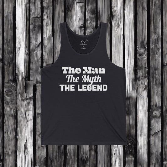 The Man The Myth The Legend, Fathers Day gift, Gift for Dad, Gift for Husband, Mens Tank Top, Funny shirt, Funny Gift, Humorous Shirt