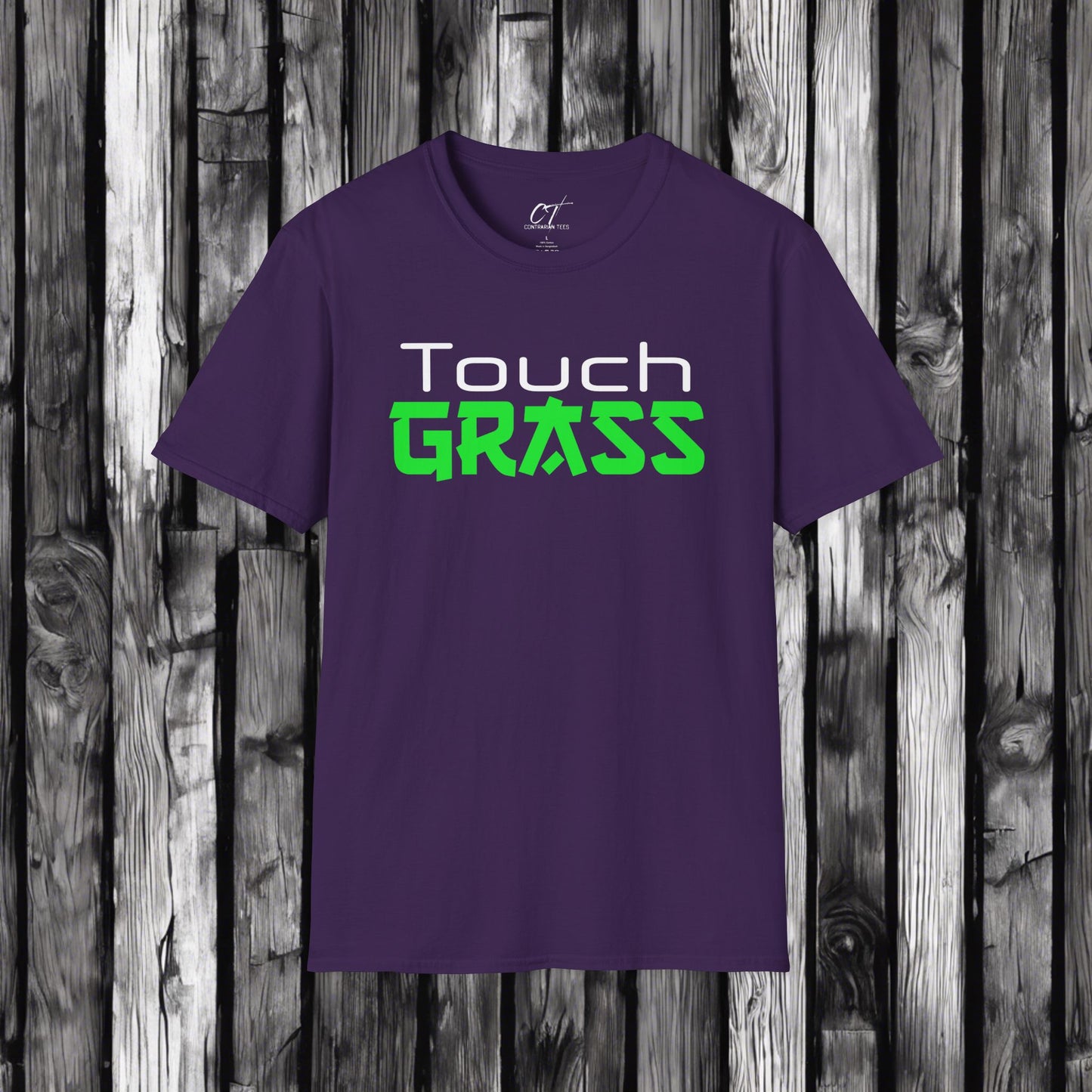 Touch Grass, Sarcastic Shirt, Smartass Shirt, Adult Humor Shirt, Funny shirt, Funny Gift, Humorous Shirt, Mens T-Shirt, Womens T-shirt