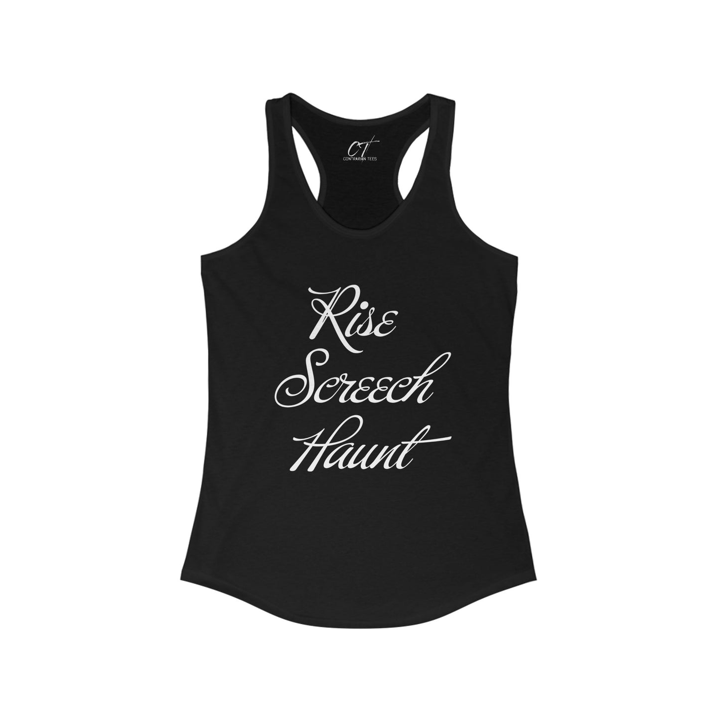 Rise Screech Haunt, Live Laugh Love, Women's Tank, Spooky Season, Halloween Shirt, Spooky Shirt, Fall Shirt, Sarcastic Shirt