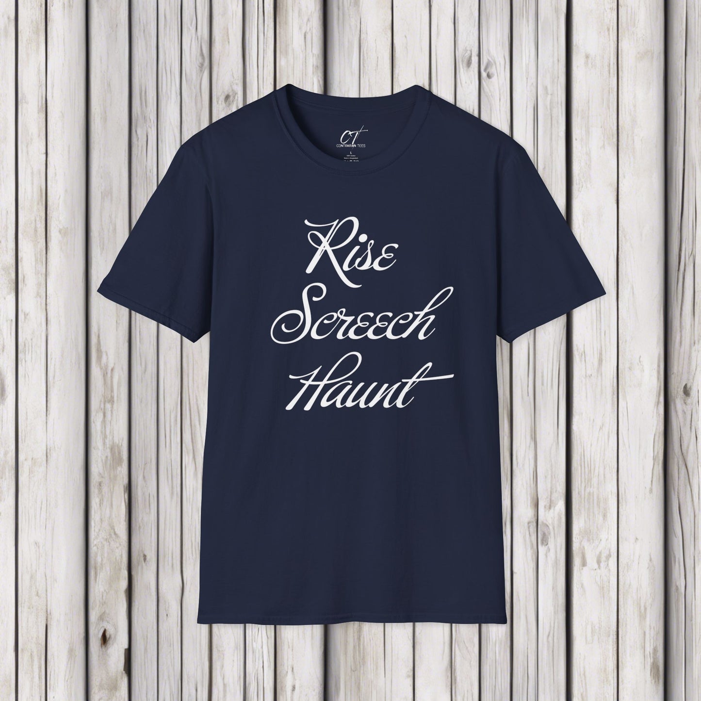 Rise Screech Haunt, Live Laugh Love, Spooky Season, Halloween Party Shirt, Halloween Shirt, Spooky Shirt, Fall Shirt, Sarcastic Shirt