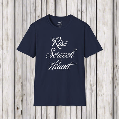 Rise Screech Haunt, Live Laugh Love, Spooky Season, Halloween Party Shirt, Halloween Shirt, Spooky Shirt, Fall Shirt, Sarcastic Shirt