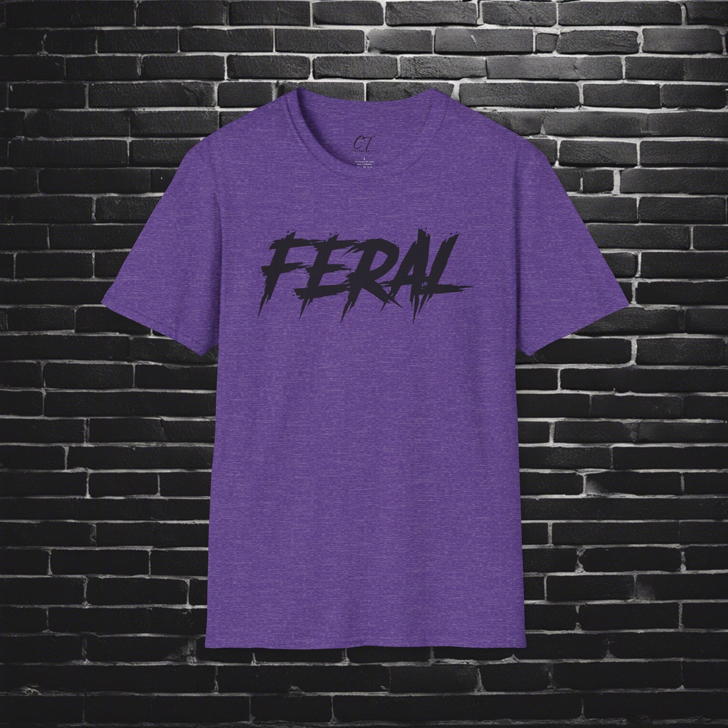 Feral, T-Shirt, Mischievous Apparel, Wild Shirt, Spooky Shirts, Inspirational Shirts, Sarcastic Shirt, Funny shirt, Funny Gift, Humorous Shirt