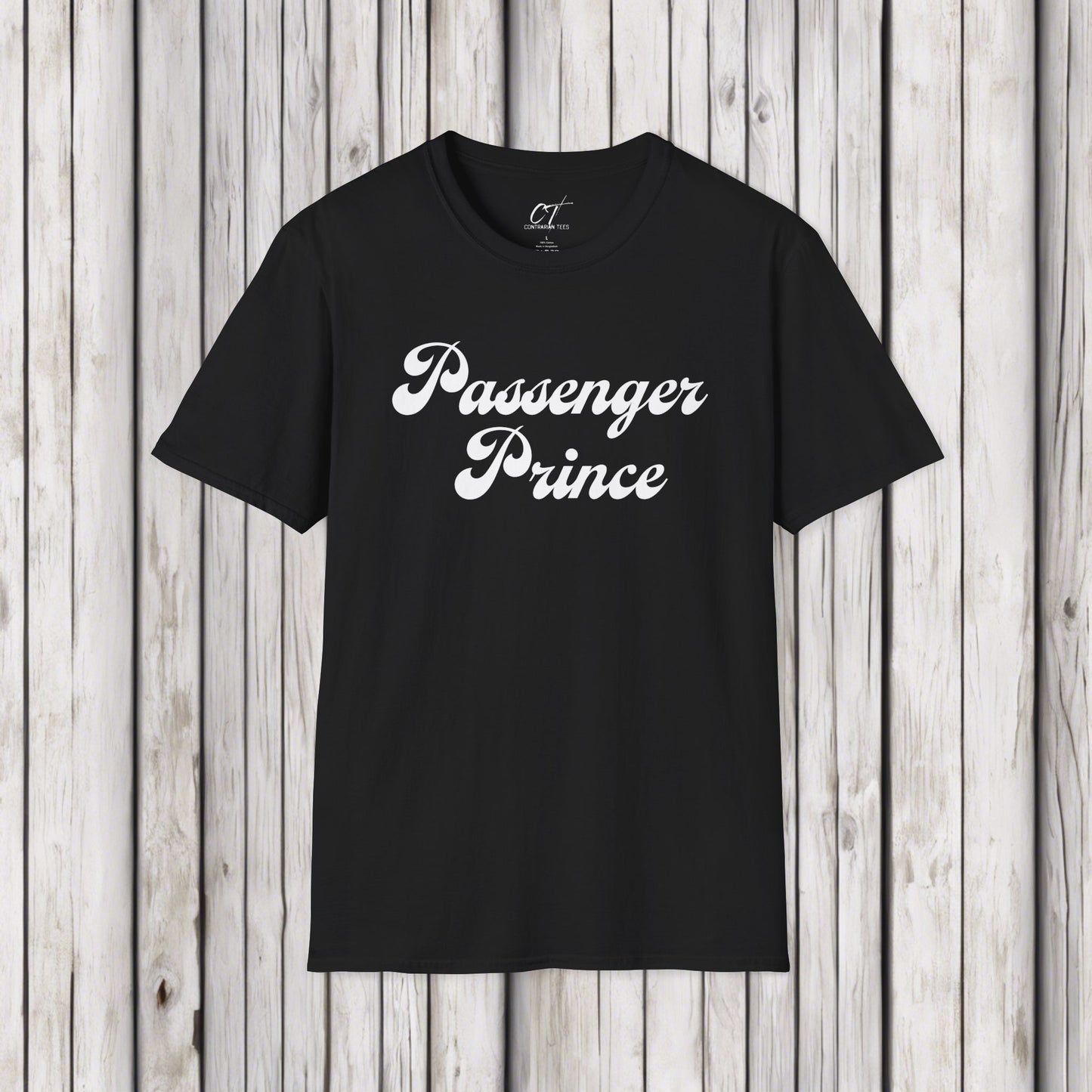Passenger Prince, Mens T-Shirt, Mischievous apparel, Soft Tee, Unisex Top, Graphic Shirt, Casual Wear
