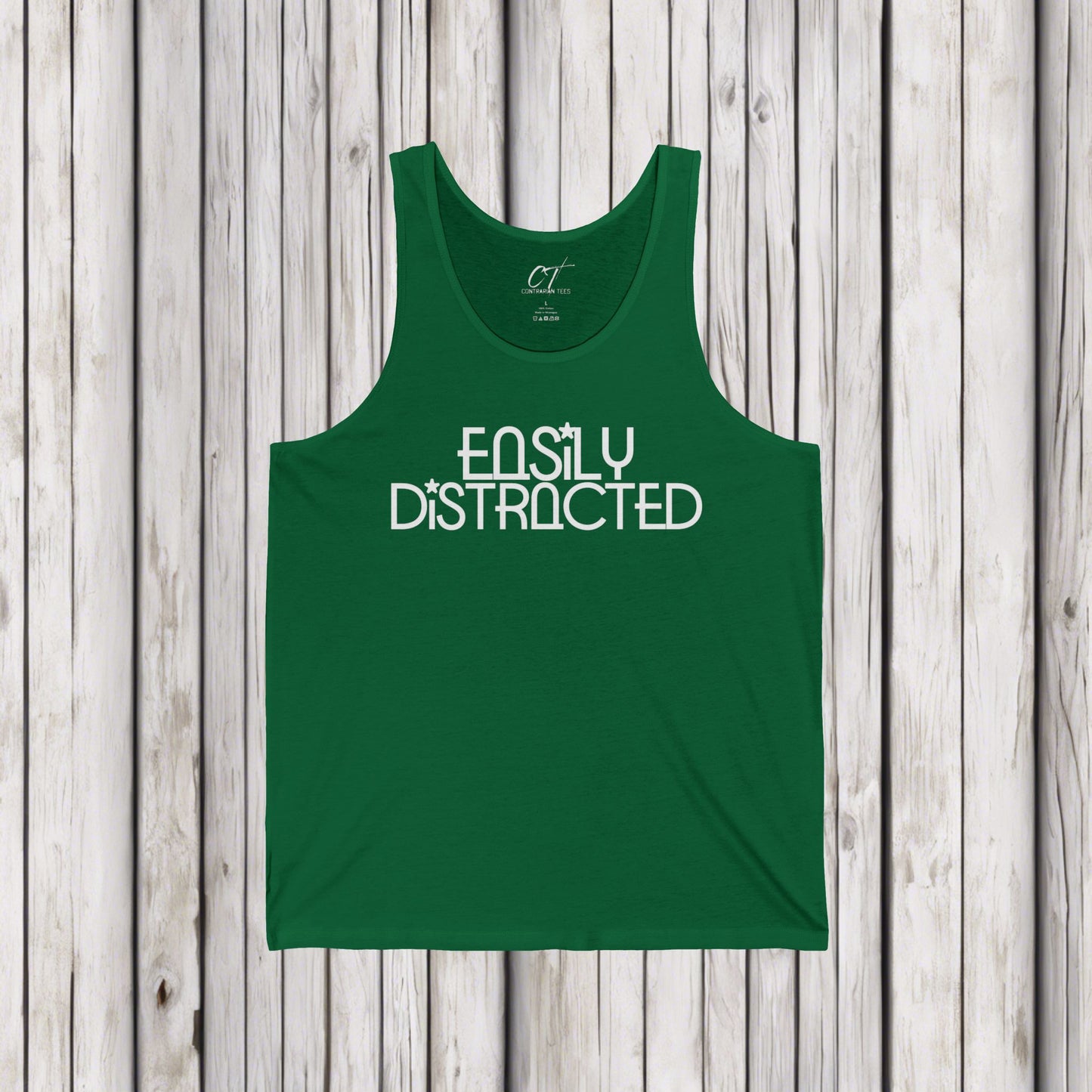 Easily Distracted, Whimsical Shirt, Mischievous, Sarcastic Shirt, Smartass Shirt, Adult Humor Shirt, Funny shirt, Funny Gift, Humorous Shirt