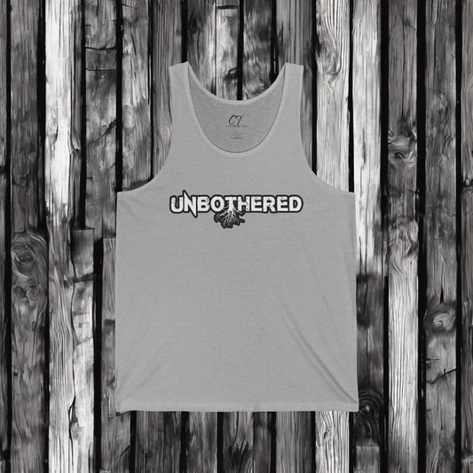 Unbothered Tank, Chill Shirt, Relaxed Tee, Minimalist Clothing, Graphic Top, Casual Apparel