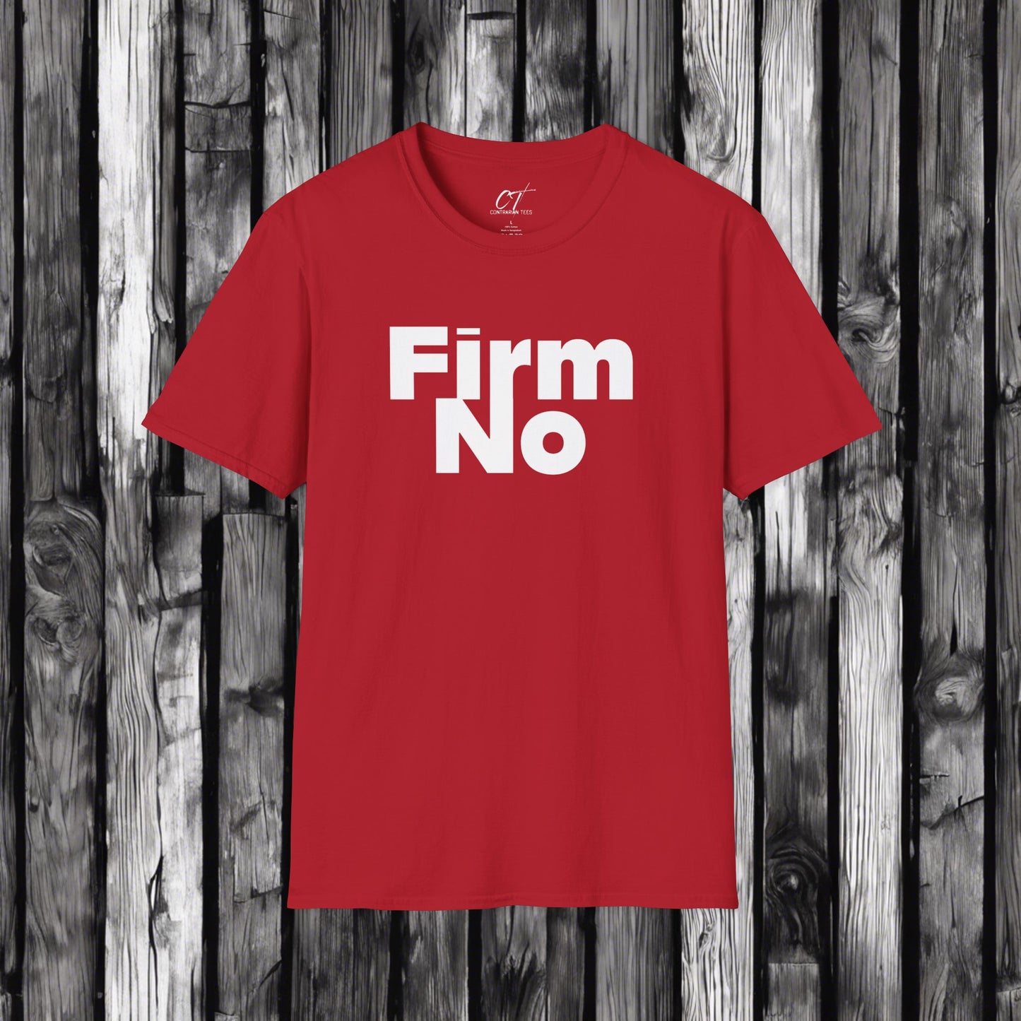 Firm No, Sarcastic Shirt, Smartass Shirt, Adult Humor Shirt, Funny shirt, Funny Gift, Humorous Shirt, Nope