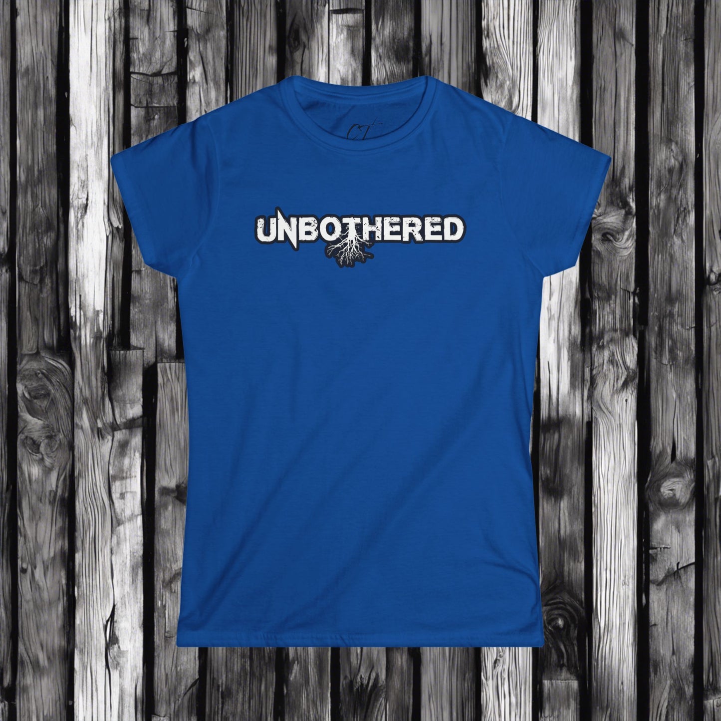 Women's Softstyle Tee, Unbothered Tshirt, Chill Shirt, Relaxed Tee, Minimalist Clothing, Graphic Top, Casual Apparel