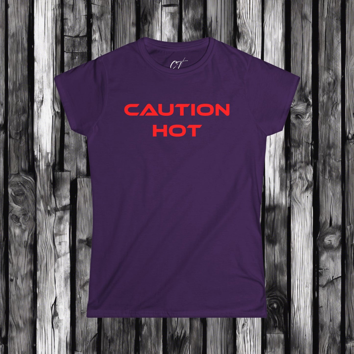 Caution Hot, Women's Tee, Sexy Shirt, Sarcastic Shirt, Smartass Shirt, Adult Humor Shirt, Funny shirt, Funny Gift, Humorous Shirt