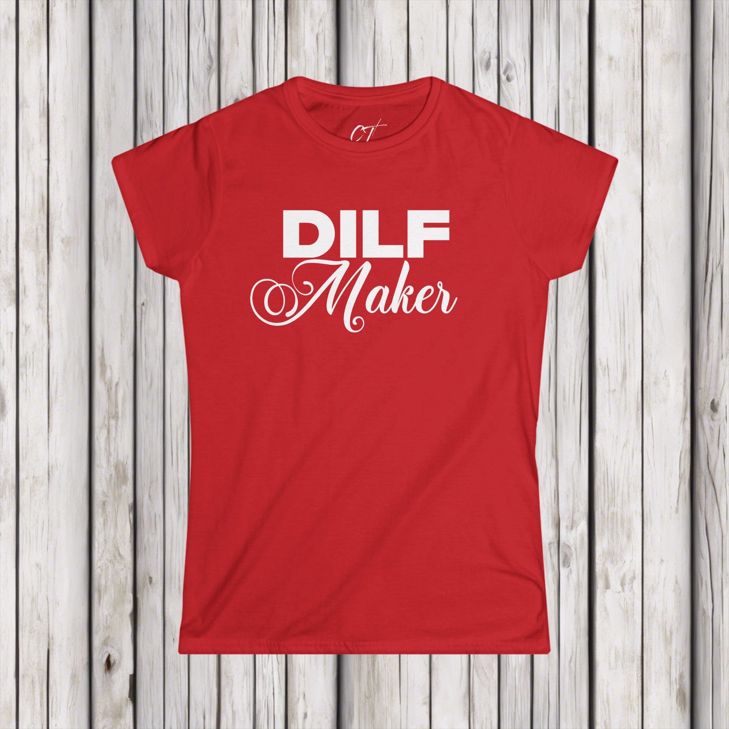DILF Maker, Women's Tee, Mischievous Apparel, Sarcastic Shirt, Smartass Shirt, Adult Humor Shirt, Funny shirt, Funny Gift, Humorous Shirt