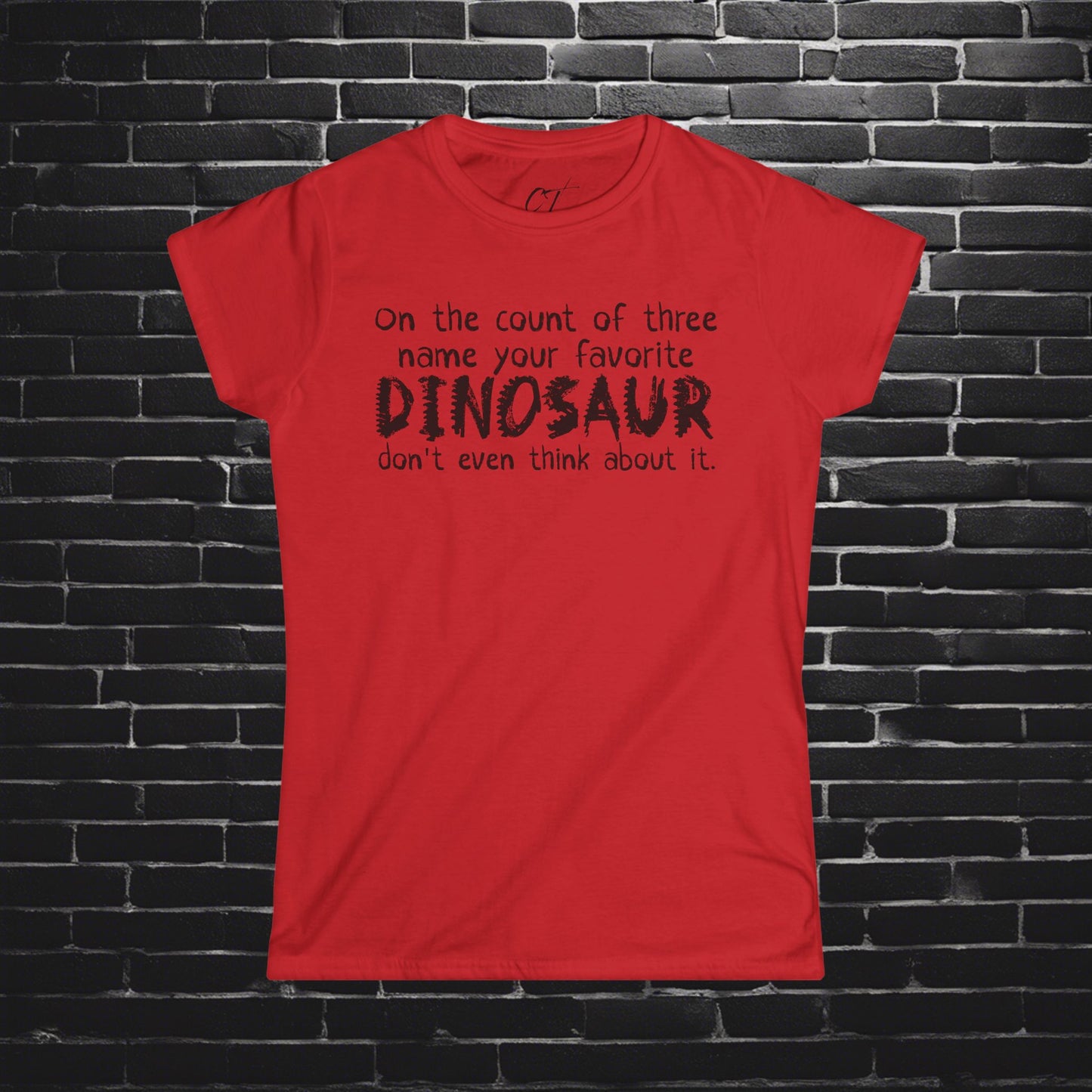 Name your favorite Dinosaur, Step Brothers, Movie Quote, Will Ferrell, Funny Dinosaur T-Shirt, Jurassic Fans, Dino Lovers, Casual Wear