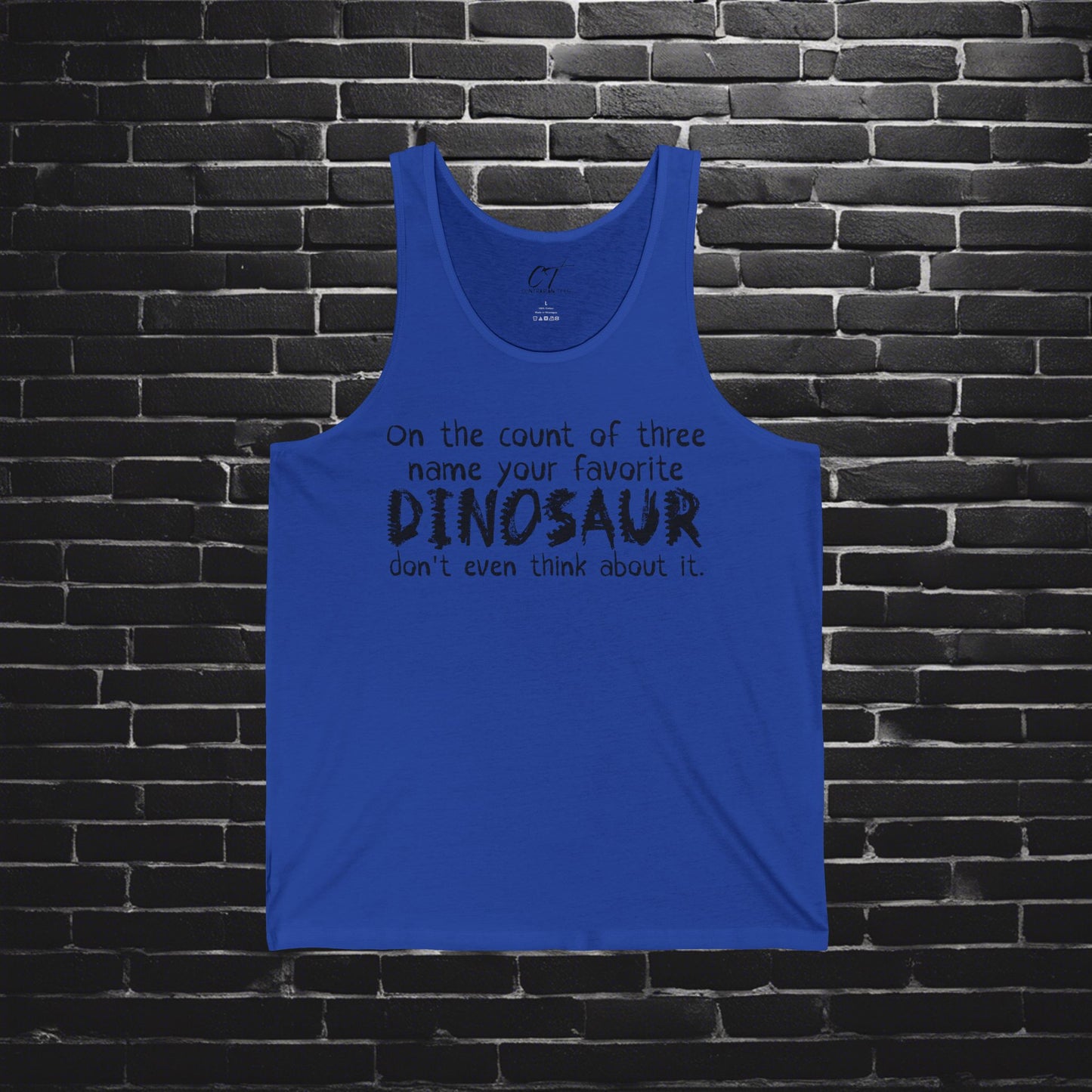 Name your favorite Dinosaur, Step Brothers, Movie Quote, Will Ferrell, Funny Dinosaur Tank, Jurassic Fans, Dino Lovers, Casual Wear