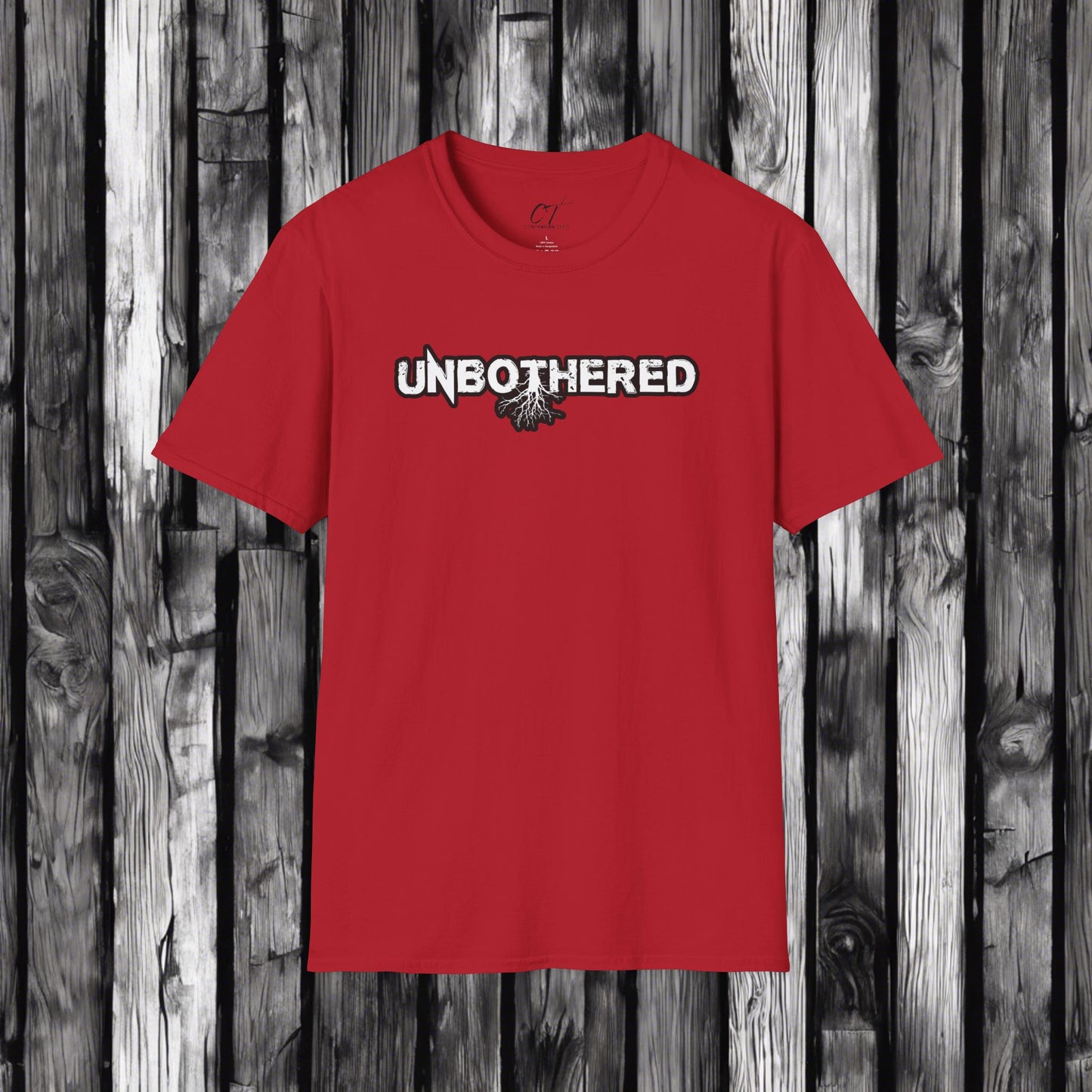 Unbothered Tshirt, Chill Shirt, Relaxed Tee, Minimalist Clothing, Graphic Top, Casual Apparel