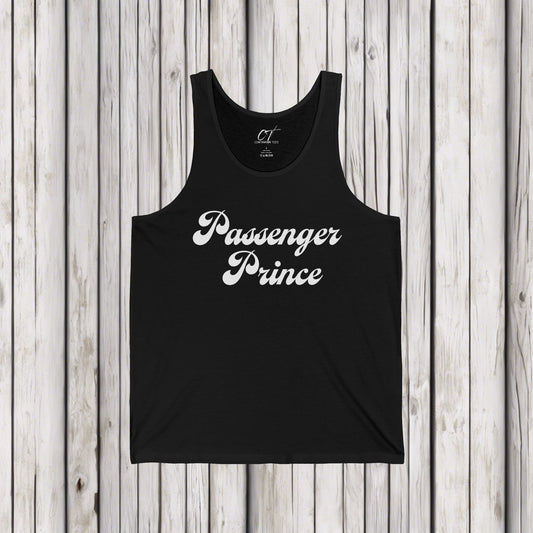 Passenger Prince, Mens Tank, Mischievous apparel, Soft Tee, Unisex Top, Graphic Shirt, Casual Wear